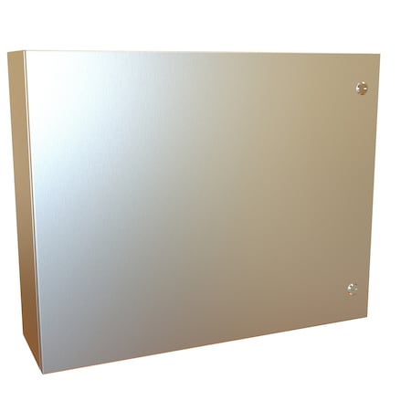 Hammond Slotted 1/4 Turn Latch Electrical Enclosures, 24 in H, 8 in D, 30 in W, type-3r, type-13, type-4x EN4SD24308S16